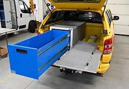 Aménagement pour utilitaires plateau et pick-up