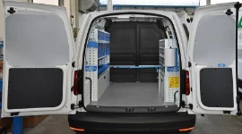01_Aménagement complet pour électricien sur Caddy VW