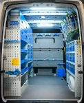 01_Aménagement complet pour électricien sur MAN TGE L3 H3 a San Donà di Piave