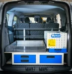 01_Aménagement Syncro sur Ford Custom L1 H1 pour transport personnes