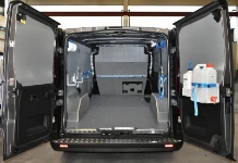 01_Aménagement Vivaro pour poseur de sols