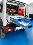 01_Blocs-tiroirs sous-plancher Syncro System sur Suzuki jimny pour électricien