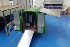 01_Daily Iveco équipé par Syncro System pour garde forestier avec rampe