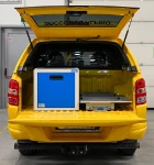 01_Pick up Mitsubishi L200 équipé par Syncro pour secours en montagne