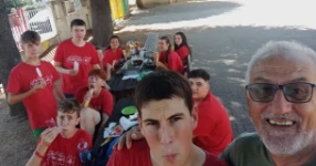 01_Un moment de pause méritée pour une des équipes de Partant ? Pour un effort! 2025 à Cassola