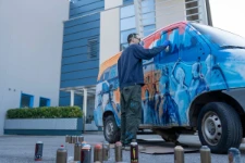 02_Art on the van: 17 octobre  2025 Massimo Baggio décore fourgon Syncro 