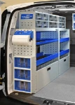 02_Conteneurs en plastique transparent et étagères sur Caddy pour assistance climatiseurs
