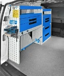 02_Dispositif arrimage valises au sol et porte-étau coulissant Syncro sur Caddy VW 2021