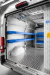 02_Gouttières pour fourgons montées à mi-hauteur paroi sur Ducato Fiat