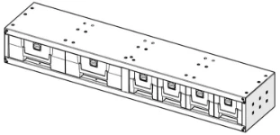 02_Modèle bloc tiroirs transparent avec tiroirs amovibles petits et grands