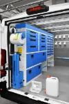 02_Paroi de gauche Opel Movano avec tiroirs et porte-étau basculant