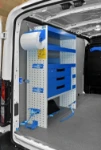 02_Rayonnages, tiroirs et accessoires Syncro Sur Ford transit pour raccordements plomberie, conduites et travaux de plomberie