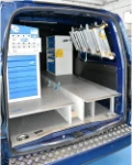 03_Bloc-tiroirs pour fourgons sur Combo pour électricien aménagé par Syncro System