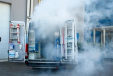 03_La création du brouillard artificiel dans le fourgon aménagé par Syncro PHASE 1
