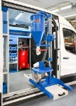 04_Chariot amovible pour équipements divers sur Transit équipé par Syncro 