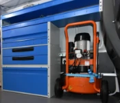 04_Compresseur de 330 litres minute compact et oilless pour fourgon