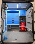04_Compresseur et vasque en acier inox pour transport jerrycans sur Interstar