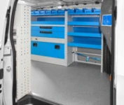 04_Dispositif arrimage valises et tiroirs Syncro System sur Vito Mercedes