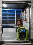 04_Groupe électrogène, compresseur et accessoires d’arrimage sur paroi séparation cabine Ducato