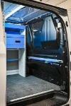 04_Paroi séparation cabine Transporter avec barre Syncroblock et sangle de blocage