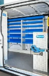 04_Plan de travail et porte-étau coulissant sur Ford Transit L2 H2