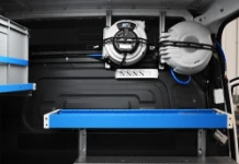 07_Enrouleurs et câblage Syncro System sur Sprinter