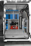 10_Rampe de chargement fermée installée sur Master meublé par Syncro System