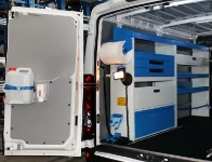 Accessoires pour électriciens à bord du fourgon