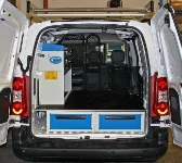 Rivestimento interno completo del Dacia Dokker con pianale e pannellature