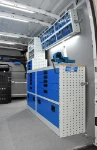Cassettiere e banco con morsa per Iveco Daily