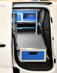 Allestimento con cassettiere sottopianale per Berlingo