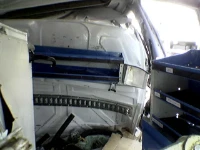 Aménagement fourgon après accident