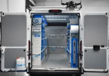 Officina mobile su Opel Movano