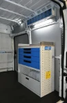 Rivestimento lato sinistro del Dacia Dokker con copriruota in alluminio mandorlato