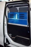 Aménagement Jumpy Citroën 2016 vu de la porte latérale