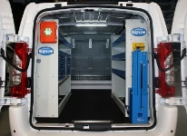 Aménagement Jumpy pour installation thermique et électrique