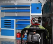 Aménagement sur le flanc gauche du Daily