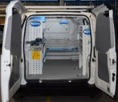Aménagement sur les deux côtés pour Peugeot Bipper
