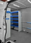 NV250 con rivestimento interno in legno e lamiera
