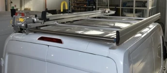 Portatutto Ultrasilent sul tetto del Jumpy