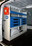 Armoire à étagères Jumpy flanc gauche