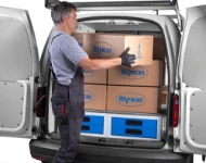 Blocs tiroirs sous-plancher dans le Caddy VW