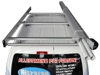 Box porte-tubes sur toit