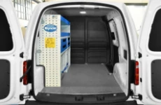 Caddy pour électricien avec aménagement sur une seule paroi