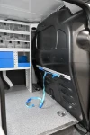 Cloison du Ford Courier avec rail et sangle
