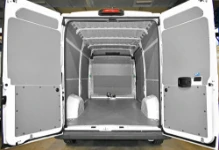 Compartiment de chargement avec revêtement et plancher du Citroen Jumper