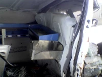 Côté droit aménagement accidenté