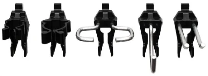 Crochets pour parois équipées sur fourgon