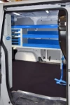 Détail aménagement NV200 pour installations chauffage et plomberie