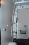 Détail des revêtements internes du Daily Iveco 2014 L1H1
